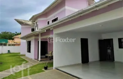 Casa com 5 quartos à venda na rua gênova, 23, passa vinte, palhoça, 321 m2 por r$ 1.800.000