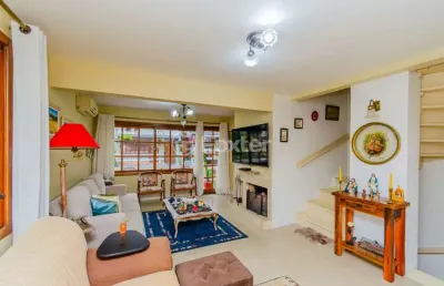 Casa em condomínio fechado com 3 quartos à venda na rua general rondon, 1259, tristeza, porto alegre, 185 m2 por r$ 890.000