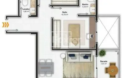 Apartamento com 2 quartos à venda na rodovia admar gonzaga, 1669, itacorubi, florianópolis, 76 m2 por r$ 1.003.000