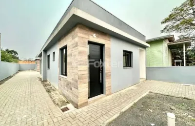 Casa em condomínio fechado com 2 quartos à venda na rua barão do ladário, 110, são josé, canoas, 45 m2 por r$ 305.000