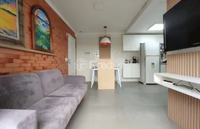 Apartamento com 2 quartos à venda na rua joaquim de carvalho, 650, vila nova, porto alegre, 56 m2 por r$ 270.000