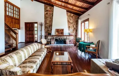 Casa em condomínio fechado com 4 quartos à venda na rua da amizade, 76, rincão da madalena, gravataí, 450 m2 por r$ 2.500.000