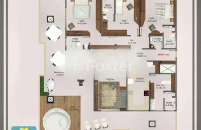 Cobertura com 3 quartos à venda na rua angelita figueiredo, 1596, areias, são josé, 236 m2 por r$ 1.200.000
