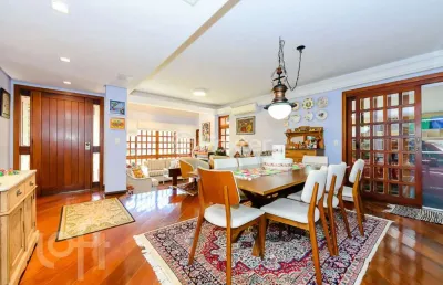 Casa em condomínio fechado com 4 quartos à venda na rua manoel leão, 95, pedra redonda, porto alegre, 319 m2 por r$ 1.300.000