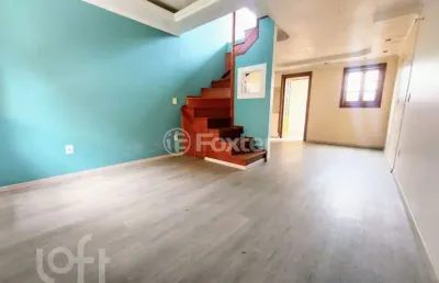Casa em condomínio fechado com 3 quartos à venda na rua professor joaquim louzada, 300, camaquã, porto alegre, 82 m2 por r$ 300.000
