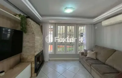 Casa em condomínio fechado com 3 quartos à venda na rua sepé tiaraju, 1500, medianeira, porto alegre, 140 m2 por r$ 475.000