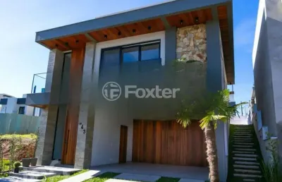 Casa em condomínio fechado com 3 quartos à venda na rua canoas, 543, morada do vale iii, gravataí, 180 m2 por r$ 1.599.000