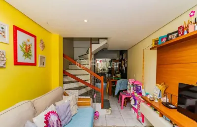 Casa em condomínio fechado com 2 quartos à venda na estrada campo novo, 131, ipanema, porto alegre, 50 m2 por r$ 250.000