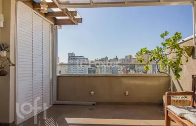 Cobertura com 2 quartos à venda na rua sarmento leite, 951, centro histórico, porto alegre, 112 m2 por r$ 750.000