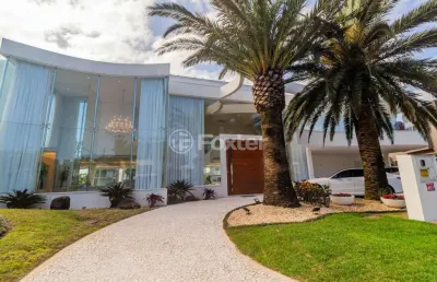 Casa em condomínio fechado com 6 quartos à venda na rua rio jacuí, 1331, centro, xangri-lá, 961 m2 por r$ 14.000.000