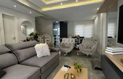 Casa em condomínio fechado com 3 quartos à venda na avenida armando fajardo, 1977, igara, canoas, 124 m2 por r$ 860.000