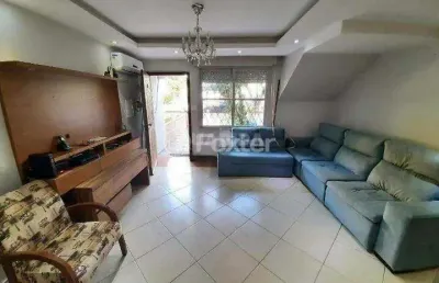 Casa em condomínio fechado com 3 quartos à venda na rua doutor galeno pianta, 45, glória, porto alegre, 113 m2 por r$ 425.000