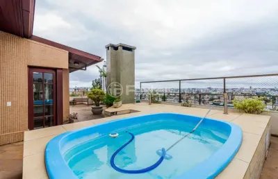 Cobertura com 5 quartos à venda na rua coronel corte real, 180, petrópolis, porto alegre, 452 m2 por r$ 4.500.000