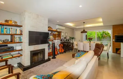 Casa em condomínio fechado com 3 quartos à venda na rua eroni soares machado, 300, hípica, porto alegre, 136 m2 por r$ 799.000