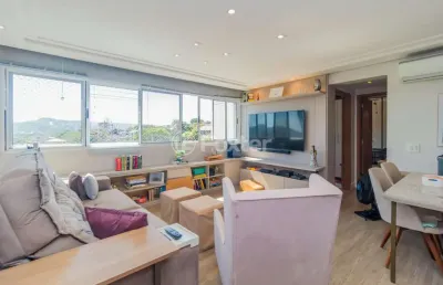 Apartamento com 2 quartos à venda na rua general rondon, 1344, tristeza, porto alegre, 65 m2 por r$ 485.000