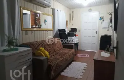 Casa em condomínio fechado com 2 quartos à venda na rua montana, 109, mato grande, canoas, 25 m2 por r$ 230.000