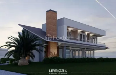 Casa em condomínio fechado com 3 quartos à venda na estrada dos cunhas, 2009, são braz, torres, 337 m2 por r$ 3.127.000