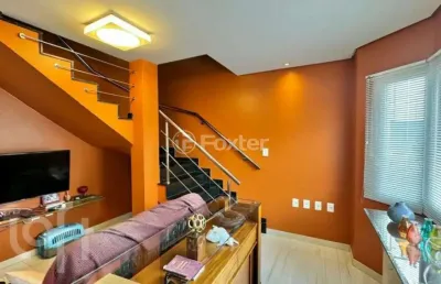 Casa em condomínio fechado com 3 quartos à venda na rua pedro petry, 920, rondônia, novo hamburgo, 119 m2 por r$ 498.000