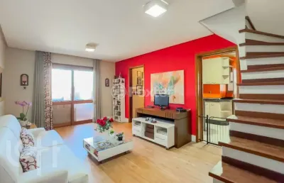 Cobertura com 3 quartos à venda na rua joaquim g. de campos netto, 103, jardim itu sabará, porto alegre, 186 m2 por r$ 798.000