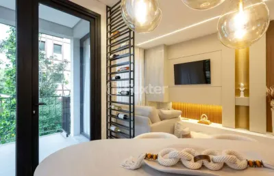Apartamento com 1 quarto à venda na rua coronel joão corrêa, 184, centro, gramado, 57 m2 por r$ 1.840.000