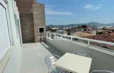 Cobertura com 3 quartos à venda na servidão maria tomasia cabral, 35, ingleses do rio vermelho, florianópolis, 120 m2 por r$ 750.000