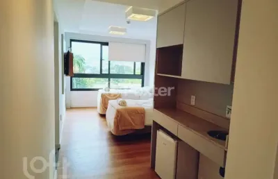 Apartamento com 1 quarto à venda na rua carlos huber, 173, três figueiras, porto alegre, 25 m2 por r$ 690.000