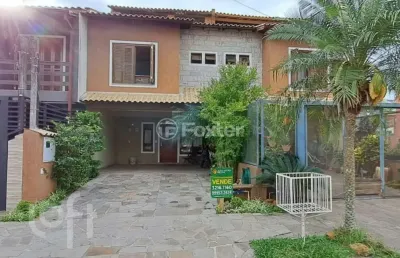 Casa em condomínio fechado com 3 quartos à venda na rua pau-brasil, 581, hípica, porto alegre, 142 m2 por r$ 560.000
