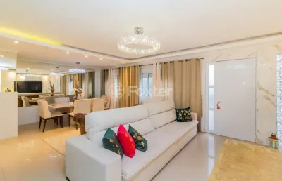 Casa com 4 quartos à venda na rua florença, 935, parque santa fé, porto alegre, 141 m2 por r$ 1.140.000