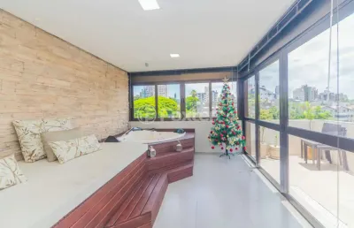 Cobertura com 1 quarto à venda na avenida cristóvão colombo, 3870, higienópolis, porto alegre, 101 m2 por r$ 690.000