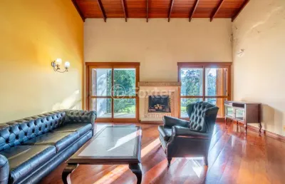 Casa em condomínio fechado com 4 quartos à venda na rua professor antônio josé remião, 15, espírito santo, porto alegre, 255 m2 por r$ 1.400.000