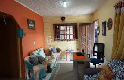 Casa com 3 quartos à venda na rua são vendelino, 246, oásis do sul, tramandaí, 105 m2 por r$ 260.000