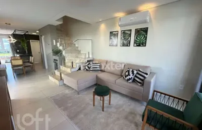 Casa em condomínio fechado com 3 quartos à venda na estrada estrada do mar, 800, zona nova, capão da canoa, 148 m2 por r$ 1.590.000