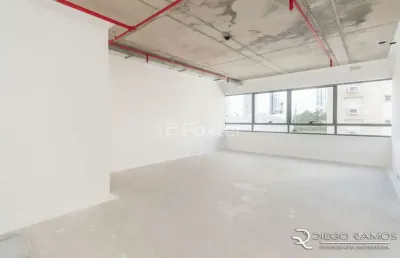 Sala comercial com 1 sala à venda na avenida doutor nilo peçanha, 3245, chácara das pedras, porto alegre, 43 m2 por r$ 512.417