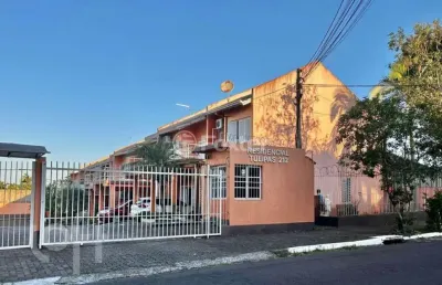 Casa em condomínio fechado com 2 quartos à venda na rua adolfo lutz, 212, canudos, novo hamburgo, 83 m2 por r$ 269.900