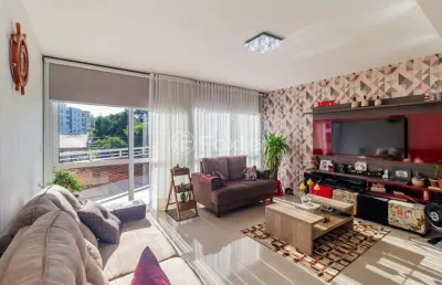 Apartamento com 3 quartos à venda na rua coronel aristides, 52, camaquã, porto alegre, 128 m2 por r$ 680.000