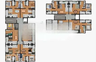 Apartamento com 2 quartos à venda na rua bento manoel, 757, operário, novo hamburgo, 62 m2 por r$ 350.000