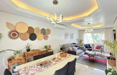 Casa em condomínio fechado com 2 quartos à venda na rua guatambu, 280, hípica, porto alegre, 122 m2 por r$ 649.000