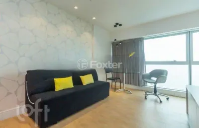 Apartamento com 1 quarto à venda na avenida diário de notícias, 500, cristal, porto alegre, 43 m2 por r$ 760.000