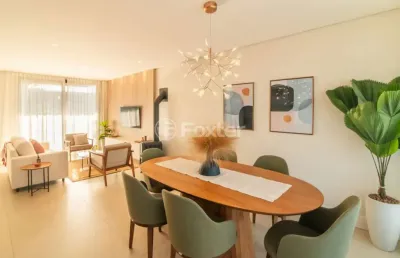 Casa em condomínio fechado com 3 quartos à venda na rua otávio schemes, 2200, santa cruz, gravataí, 128 m2 por r$ 799.000