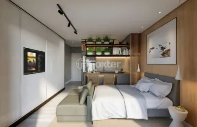 Kitnet / stúdio à venda na rua mykonos, 10, santorini, xangri-lá, 31 m2 por r$ 368.734