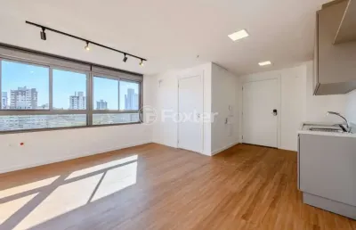 Kitnet / stúdio à venda na avenida lageado, 615, petrópolis, porto alegre, 37 m2 por r$ 491.543