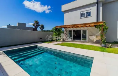 Casa em condomínio fechado com 3 quartos à venda na estrada das três meninas, 2000, vila nova, porto alegre, 289 m2 por r$ 2.890.000