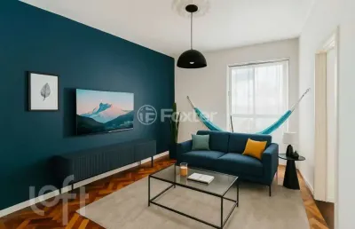 Apartamento com 2 quartos à venda na rua riachuelo, 754, centro histórico, porto alegre, 70 m2 por r$ 270.000