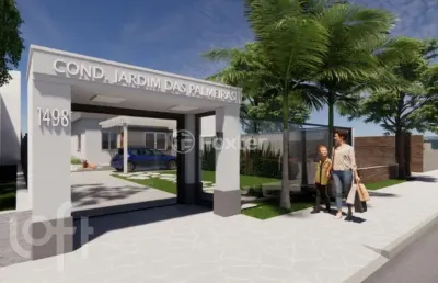 Casa em condomínio fechado com 2 quartos à venda na rua jorge mello guimarães, 1498, belém novo, porto alegre, 75 m2 por r$ 299.000