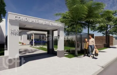 Casa em condomínio fechado com 2 quartos à venda na rua jorge mello guimarães, 1498, belém novo, porto alegre, 75 m2 por r$ 286.000