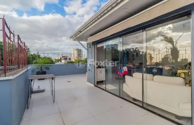 Cobertura com 2 quartos à venda na rua comendador albino cunha, 163, cristo redentor, porto alegre, 161 m2 por r$ 655.500