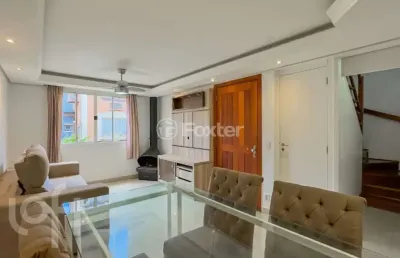 Casa em condomínio fechado com 3 quartos à venda na rua tenente ary tarrago, 1720, jardim itu sabará, porto alegre, 86 m2 por r$ 375.000
