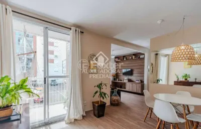 Apartamento com 2 quartos à venda na rua doutor campos velho, 1756, cristal, porto alegre, 64 m2 por r$ 370.000