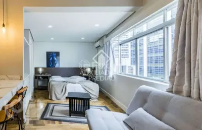 Apartamento com 1 quarto à venda na rua general andrade neves, 150, centro histórico, porto alegre, 33 m2 por r$ 420.000