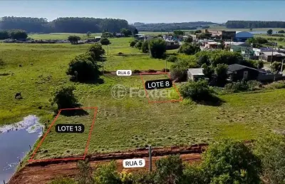 Terreno comercial à venda na rua venâncio dos santos, lote 13 qu, centro, glorinha, 314 m2 por r$ 135.000